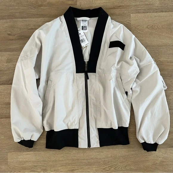 NWT Adidas Originals Parley Bomber Jacket Men’s Full Zip Windbreaker - Picture 2 of 9